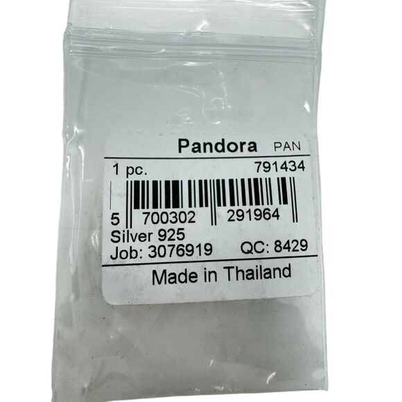 Pandora Signature of Love Dangle Charm S925ALE Clear Zirconia 791428CZ - Picture 2 of 3